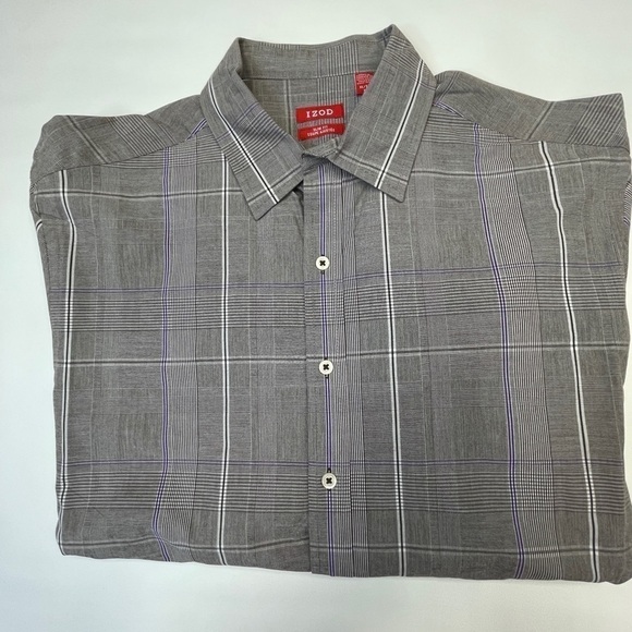 IZOD XL Slim Fit CASUAL BUTTON DOWN - Picture 2 of 10